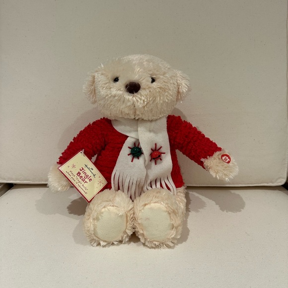 Hallmark Other - Hallmark Jingle Bear Christmas Teddy Bear Plush with Sound
